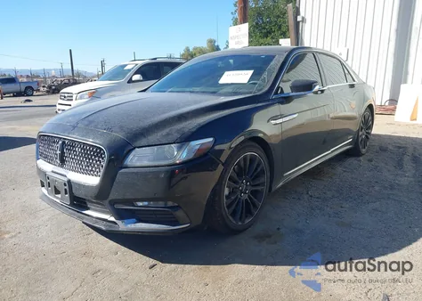 2017 Lincoln Continental Select из США, поврежденный, VIN 1LN6L9TK7H5606215
